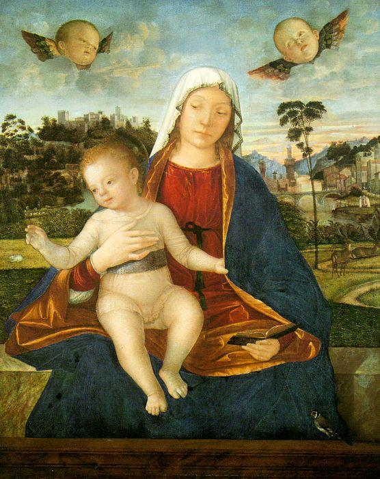 Vittore Carpaccio Madonna and Blessing Child oil painting picture